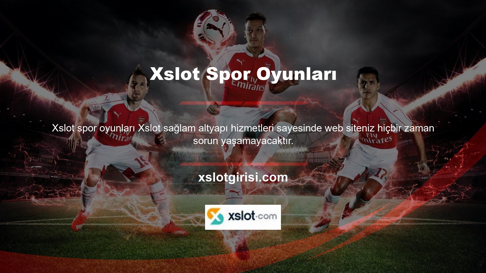 Xslot, sorunsuz bir spor bahis deneyimi sağlamak için çeşitli özellikler sunmaktadır