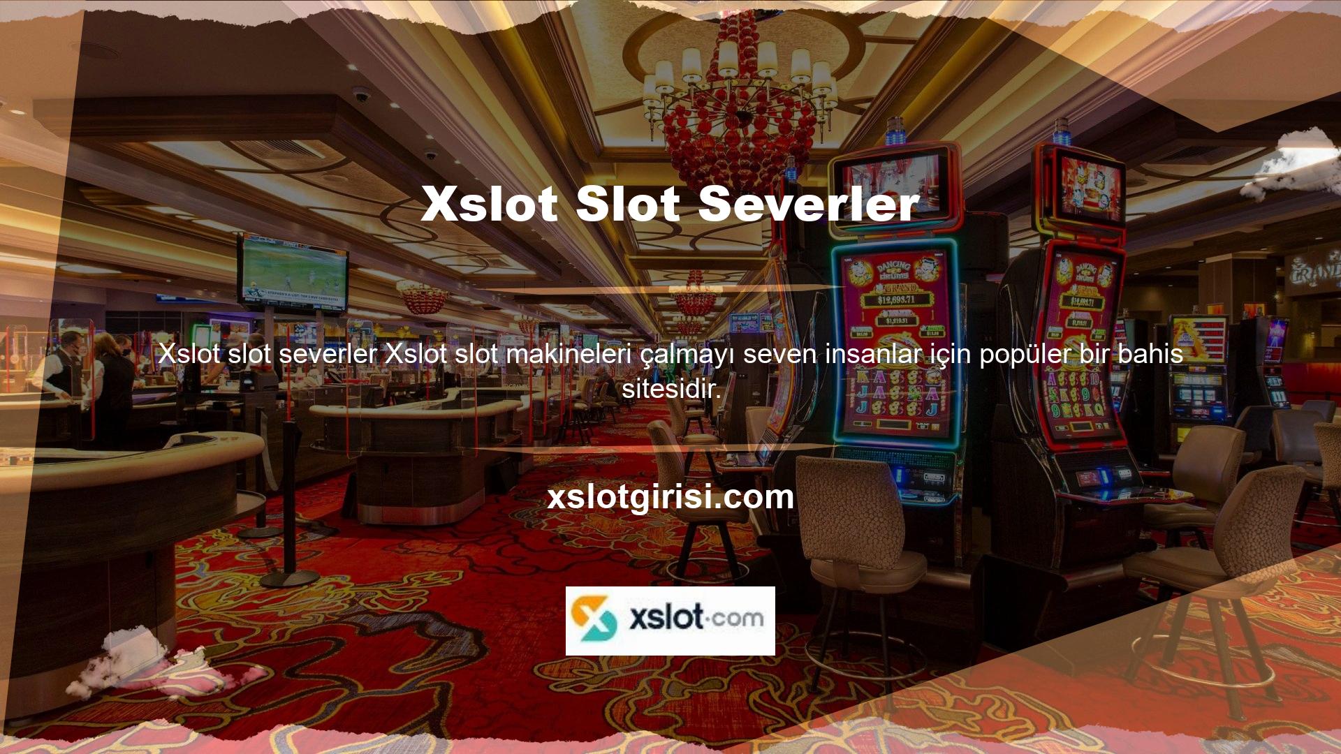 Sitenin casino için birçok oyun var